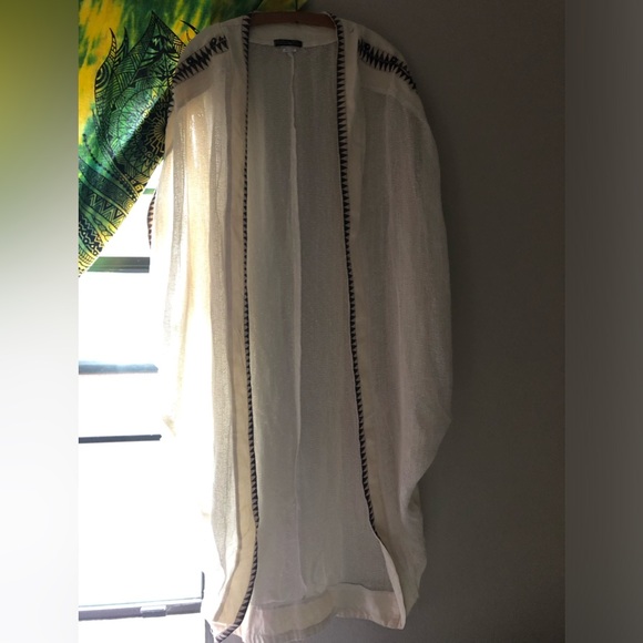 Open sleeve kimono made with cotton and all natural materials - Picture 5 of 11